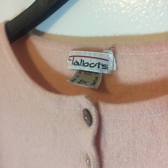 Talbots Pink Cashmere long-sleeved Sweater - Picture 3 of 7